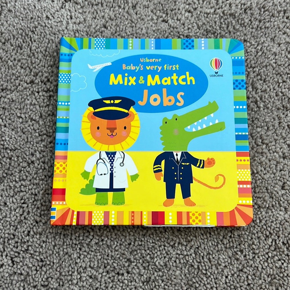USBOURNE Baby’s very first mix and match jobs